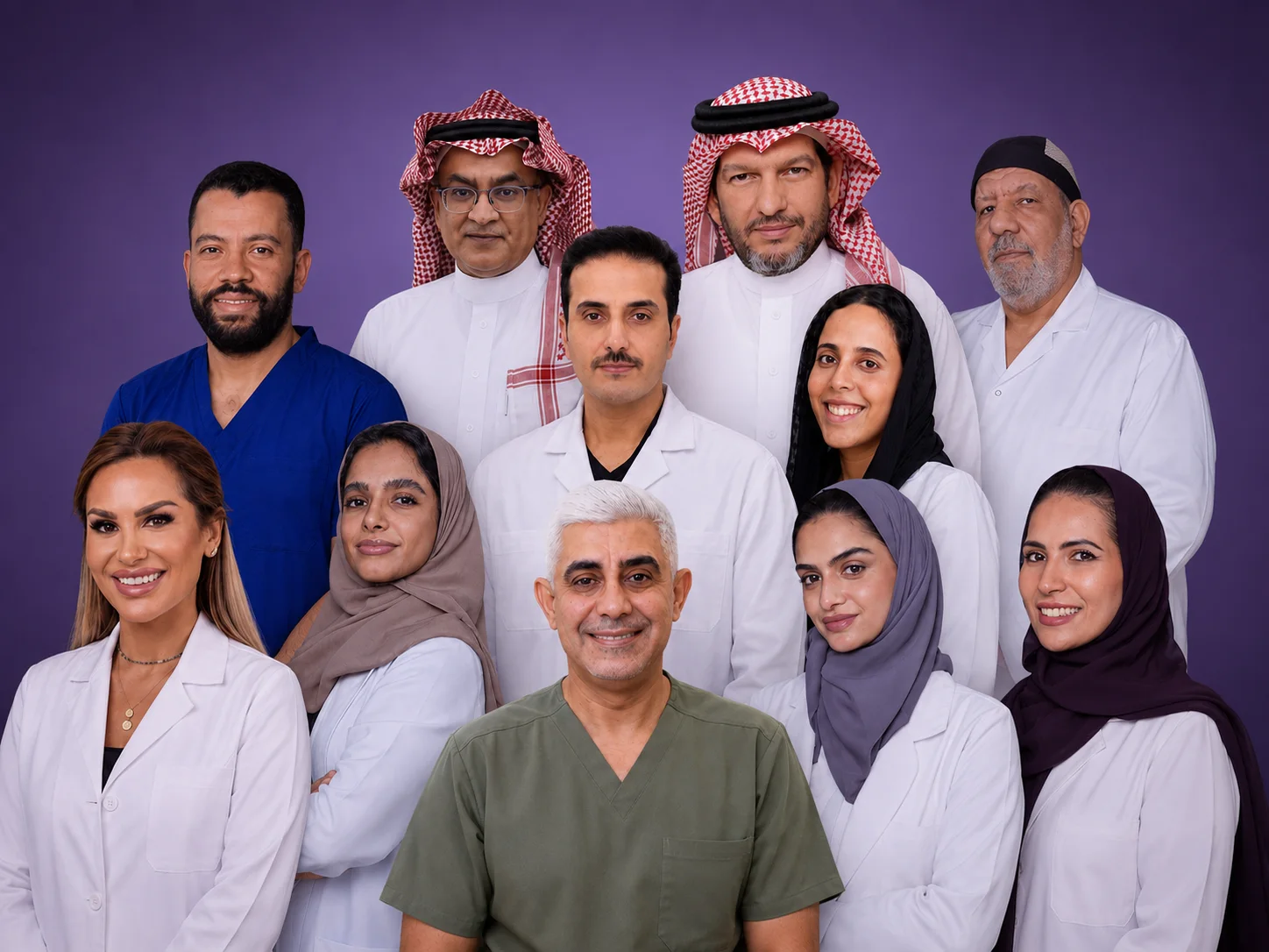 الفريق الطبي